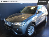 Bmw X3 occasion année 2016 boite Automatique Annonce Bmw X3 occasion Diesel xDrive30dA 258ch Lounge à Jaux