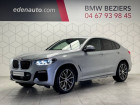 Bmw X4 occasion Gris année 2018 boite Automatique Annonce Bmw X4 occasion Diesel G02 xDrive20d 190ch BVA8 M Sport à Carcassonne