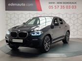 Bmw X4 occasion année 2019 boite Automatique Annonce Bmw X4 occasion Diesel G02 xDrive20d 190ch BVA8 M Sport à Lormont