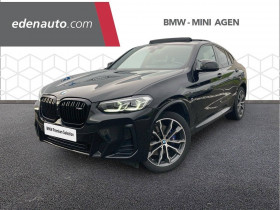 Bmw X4 occasion 2022 mise en vente à Bo par le garage BMW MINI AGEN - EDENAUTO PREMIUM AGEN - photo n°1
