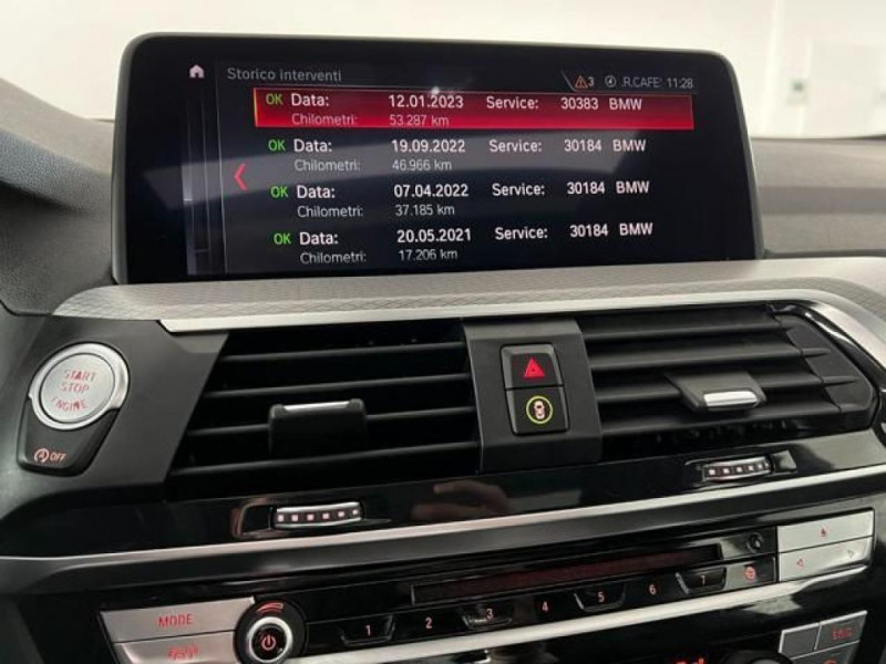 Bmw X4 xDrive30i Msport Pinze Blu Tetto 2019 - photo n°12 Bmw X4 xDrive30i Msport Pinze Blu Tetto  occasion à L'Union - photo n°12