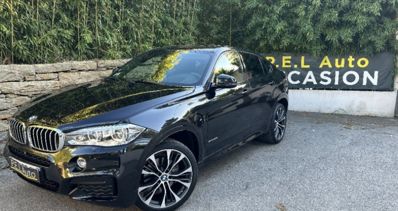 Bmw X6 F16 xDrive40d 313 ch M Sport A 2018 Bmw X6 F16 xDrive40d 313 ch M Sport A  occasion à Six-Fours-les-Plages