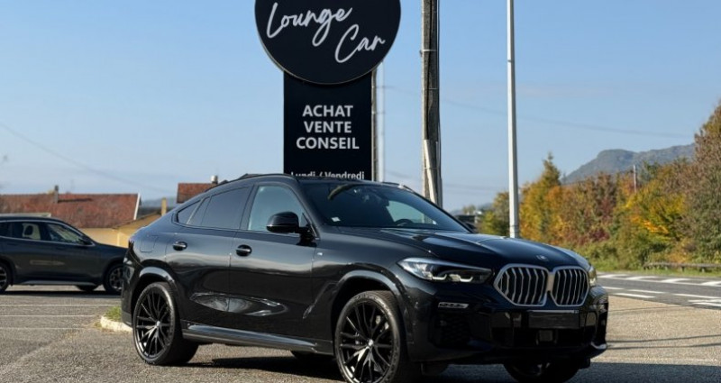 Bmw X6 G06 xDrive30d 265 ch BVA8 M Sport - Pack Swarovski 2020 Bmw X6 G06 xDrive30d 265 ch BVA8 M Sport - Pack Swarovski  occasion à Challes-les-Eaux