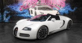 Bugatti VEYRON occasion année 2010 boite Automatique Annonce Bugatti VEYRON occasion Essence CABRIO 16.4 SANG BLANC à CANNES