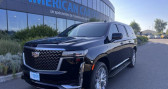Cadillac ESCALADE occasion année 2023 boite Automatique Annonce Cadillac ESCALADE occasion Essence ESV Premium Luxury V8 6.2L CTTE FOURGON à Le Coudray-montceaux