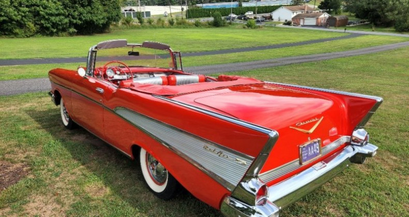 Chevrolet Bel Air Air/150/210 1957 - photo n°5 Chevrolet Bel Air Air/150/210  occasion à LYON - photo n°5