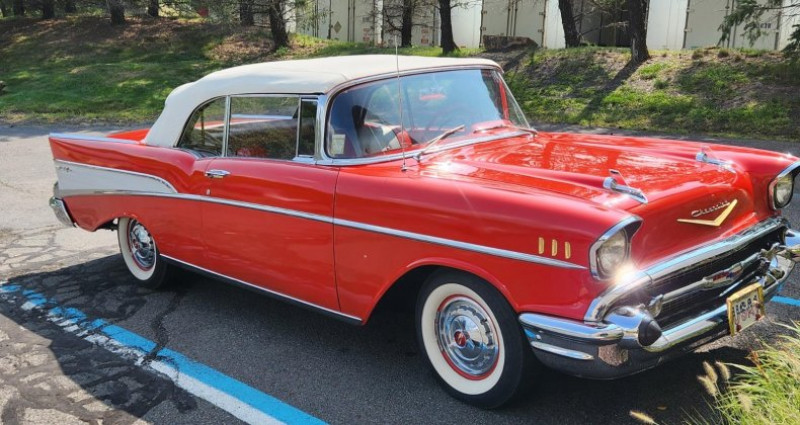 Chevrolet Bel Air Air/150/210 1957 - photo n°2 Chevrolet Bel Air Air/150/210  occasion à LYON - photo n°2