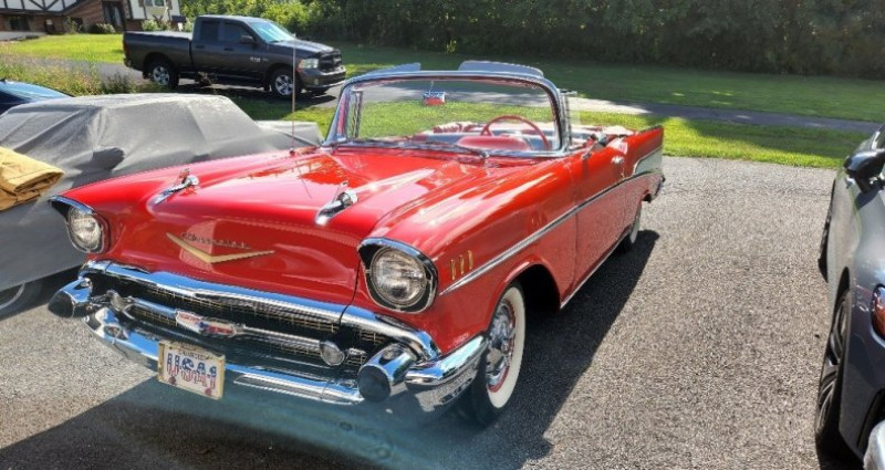 Chevrolet Bel Air Air/150/210 1957 - photo n°3 Chevrolet Bel Air Air/150/210  occasion à LYON - photo n°3