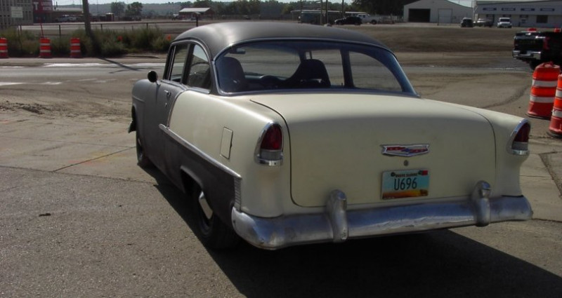 Chevrolet Bel Air Air/150/210 1955 - photo n°3 Chevrolet Bel Air Air/150/210  occasion à LYON - photo n°3