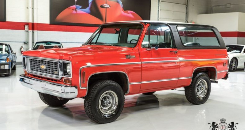 Chevrolet Blazer  1974 - photo n°4 Chevrolet Blazer   occasion à LYON - photo n°4