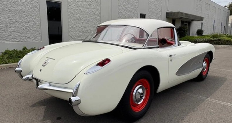 Chevrolet Corvette  1957 - photo n°5 Chevrolet Corvette   occasion à LYON - photo n°5