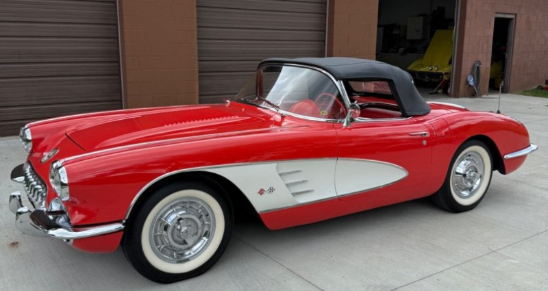 Chevrolet Corvette  1958 - photo n°2 Chevrolet Corvette   occasion à LYON - photo n°2