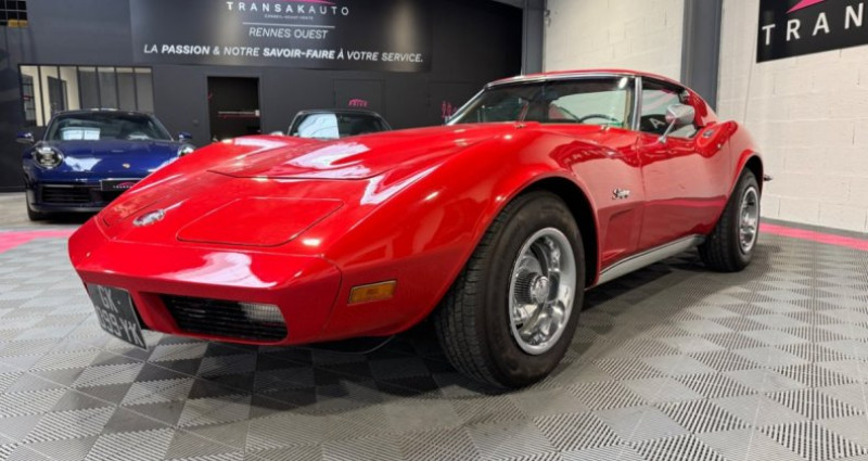 Chevrolet Corvette 350 ci Stingray 1973 5.7 V8 193 ch Matching Number  occasion  LA CHAPELLE DES FOUGERETZ - photo n7