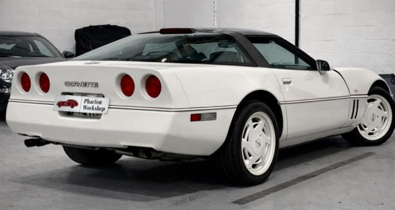 Chevrolet Corvette 35TH ANNIVERSAIRE TRIPLE WHITE  occasion &agrave; Trappes - photo n&deg;2