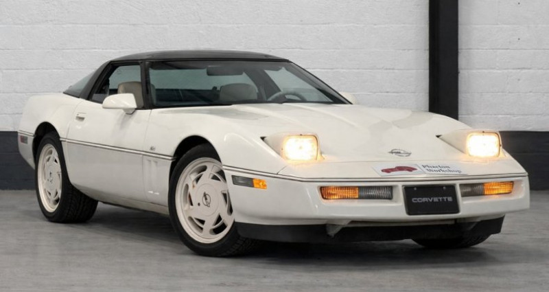 Chevrolet Corvette 35TH ANNIVERSAIRE TRIPLE WHITE  occasion &agrave; Trappes - photo n&deg;7