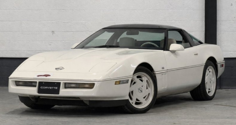 Chevrolet Corvette 35TH ANNIVERSAIRE TRIPLE WHITE  occasion &agrave; Trappes - photo n&deg;5