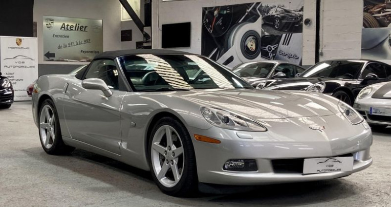 Chevrolet Corvette C6 LS2 CABRIOLET / BVM / 1 MAIN /33000KMS  occasion  Jouars-pontchartrain - photo n6