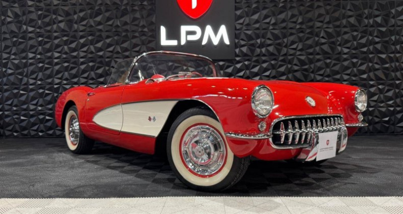 Chevrolet Corvette Cabriolet V8 265 ci (4.3 L) - 210 ch VENETIAN RED - RARE  occasion  ROQUEBRUNE SUR ARGENS