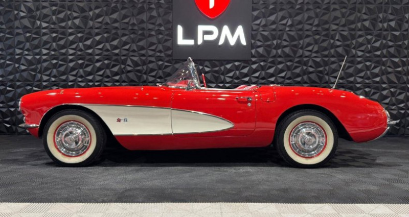 Chevrolet Corvette Cabriolet V8 265 ci (4.3 L) - 210 ch VENETIAN RED - RARE  occasion  ROQUEBRUNE SUR ARGENS - photo n3