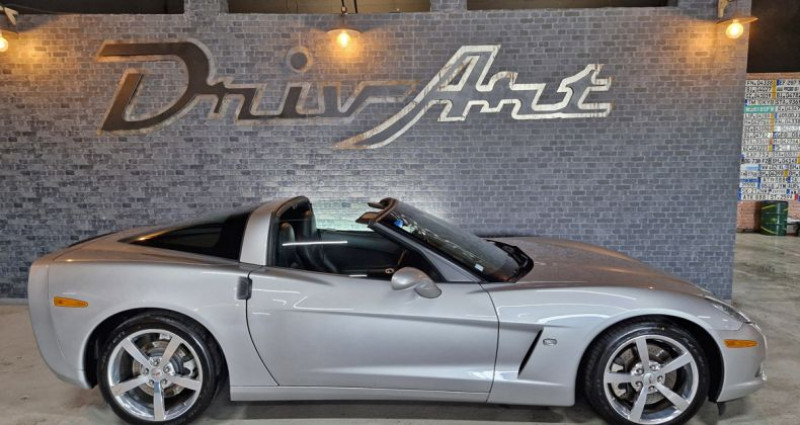 Chevrolet Corvette LS3 6.2L 436ch Pack Performance Z51 BVA Targa  occasion  ORANGE - photo n3