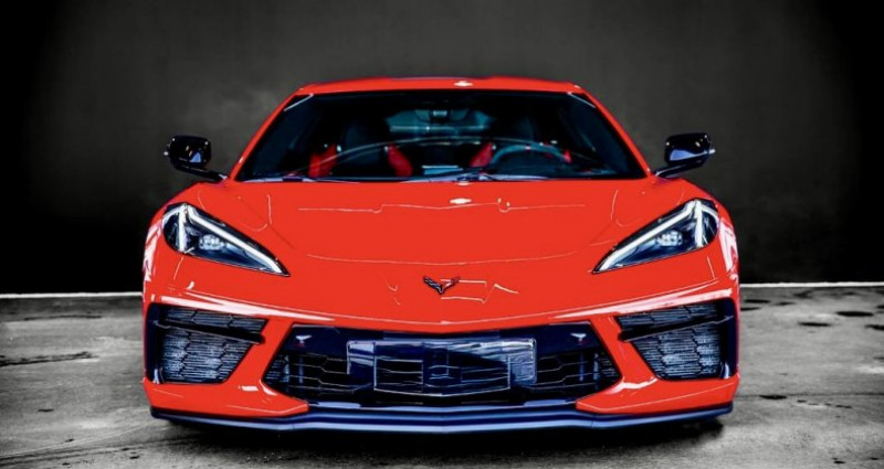 Chevrolet Corvette STINGRAY COUPE 6.2 V8 482 ch 3LT  occasion  La Chapelle Des Fougeretz - photo n2
