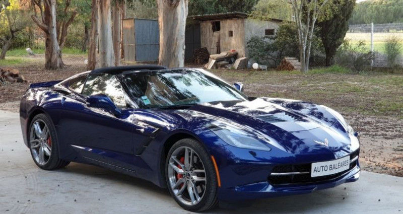 Chevrolet Corvette STINGRAY Bleu occasion  Perpignan - photo n2