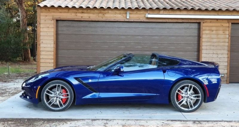 Chevrolet Corvette STINGRAY Bleu occasion  Perpignan - photo n4