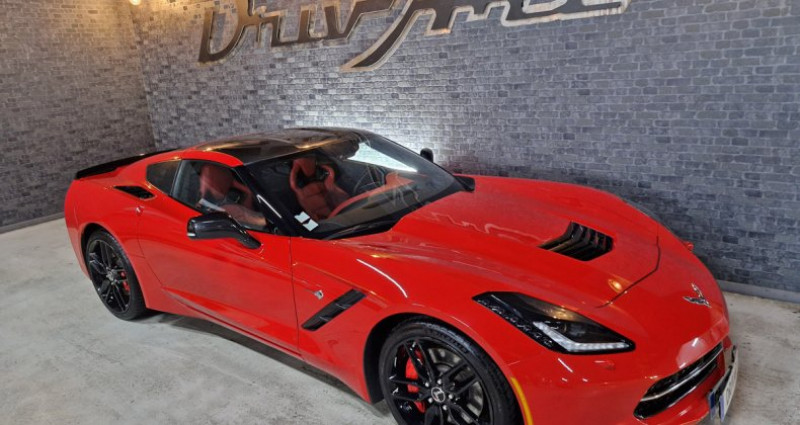 Chevrolet Corvette TARGA 6.2 V8 STINGRAY 3LT Z51 MT7 PACK COMPETITION CUIR 2016 - photo n°2 Chevrolet Corvette TARGA 6.2 V8 STINGRAY 3LT Z51 MT7 PACK COMPETITION CUIR  occasion à ORANGE - photo n°2