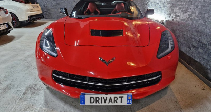Chevrolet Corvette TARGA 6.2 V8 STINGRAY 3LT Z51 MT7 PACK COMPETITION CUIR 2016 - photo n°4 Chevrolet Corvette TARGA 6.2 V8 STINGRAY 3LT Z51 MT7 PACK COMPETITION CUIR  occasion à ORANGE - photo n°4