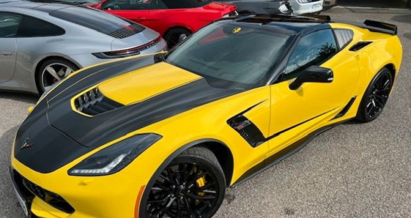 Chevrolet Corvette z06 659ch din targa coupe sieges competition toit pano audio  occasion  RIXHEIM - photo n2