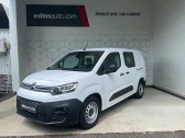 Annonce Citroen Berlingo occasion Diesel (30) CA XL BLUEHDI 130 S&S EAT8 CONTROL  Aire sur Adour