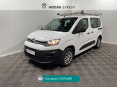 Citroen Berlingo BERLINGO CA XL BLUEHDI 100 S&S BVM6 CONTROL  2022 - annonce de voiture en vente sur Auto Sélection.com