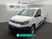 Annonce Citroen Berlingo occasion Diesel BERLINGO VAN M 1000 BLUEHDI 130 S&S BVM6 WORKER � Meaux