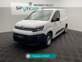 Annonce Citroen Berlingo occasion Diesel BERLINGO VAN M 650 BLUEHDI 100 S&S BVM5 CLUB  Meaux