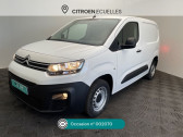 Citroen Berlingo occasion année 2020 boite Manuelle Annonce Citroen Berlingo occasion Diesel BERLINGO VAN M 650 BLUEHDI 100 S&S CLUB à Écuelles
