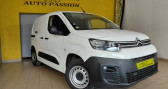 Citroen Berlingo occasion année 2020 boite Manuelle Annonce Citroen Berlingo occasion Diesel Fourgon Club M 650 1.5 BlueHDi 75CV BVM5 E6dT à Bréhal