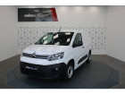 Citroen Berlingo occasion Blanc année 2018 boite Manuelle Annonce Citroen Berlingo occasion Diesel FOURGON VAN M 650 BLUEHDI 100 S&S CLUB à LONS