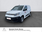 Citroen Berlingo occasion Blanc année 2021 boite Manuelle Annonce Citroen Berlingo occasion Diesel M 1000kg BlueHDi 100 S&S Worker à MORLAIX