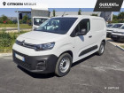 Citroen Berlingo occasion Blanc année 2018 boite Automatique Annonce Citroen Berlingo occasion Diesel M 1000kg BlueHDi 100 S&S Worker à Mareuil-lès-Meaux
