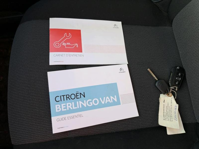 Citroen Berlingo M 650kg BlueHDi 100 S&S Club BVM5  occasion  Vert-Saint-Denis - photo n20