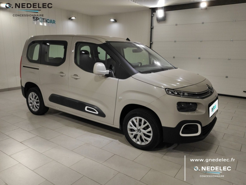 Citroen Berlingo M BlueHDi 100ch S&S Feel  occasion à Quimper - photo n°3