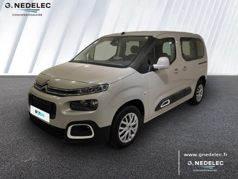 Citroen Berlingo M BlueHDi 100ch S&S Feel  occasion à Quimper - photo n°1