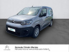 Citroen Berlingo occasion Gris année 2021 boite Manuelle Annonce Citroen Berlingo occasion Diesel M BlueHDi 100ch S&S Live à MORLAIX