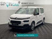 Citroen Berlingo occasion année 2019 boite Manuelle Annonce Citroen Berlingo occasion Essence M PureTech 110ch S&S Live E6.d à Meaux
