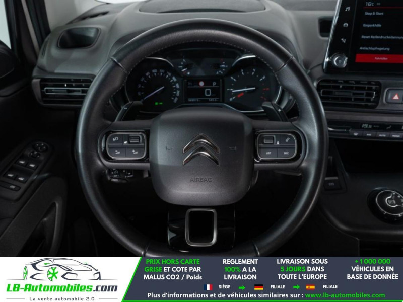 Citroen Berlingo PureTech 130 BVA  occasion � Beaupuy - photo n�8