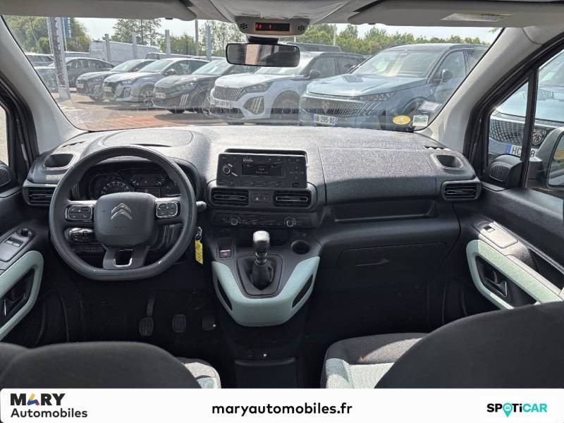 Citroen Berlingo Taille M BlueHDi 100 S&S BVM6 Feel  occasion à Coutances - photo n°8