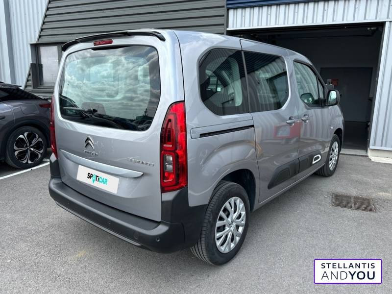 Citroen Berlingo Taille M PureTech 110 S&S BVM6 Feel  occasion  MASSY - photo n3