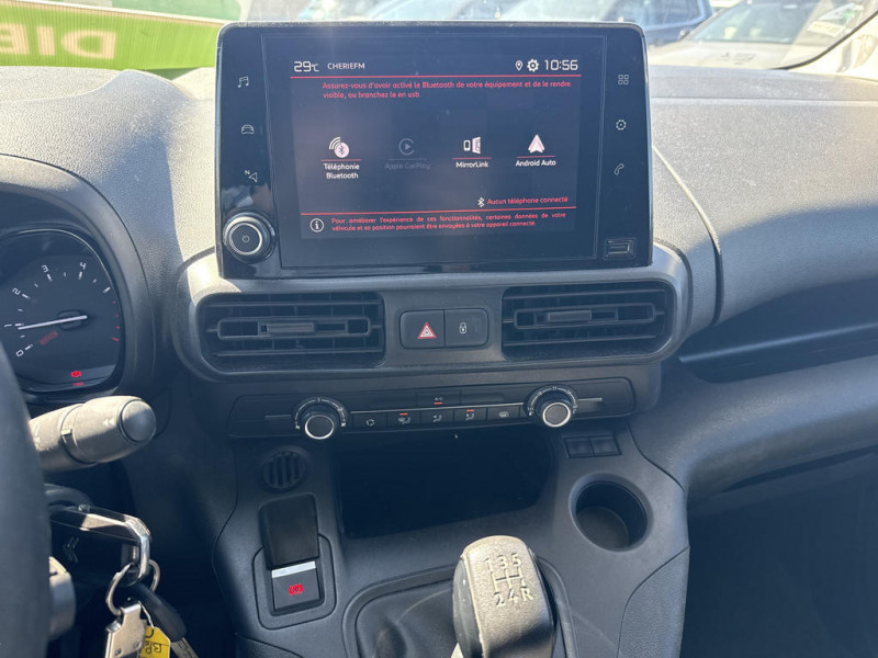 Citroen Berlingo VAN M 1000 BLUEHDI 100 S&S BVM5 CLUB  occasion  Narbonne - photo n10