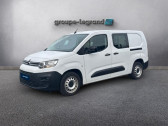 Annonce Citroen Berlingo occasion Diesel XL BlueHDi 100ch S&S Cabine Approfondie � Saint-L�
