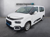 Citroen Berlingo occasion  année 2021 boite Manuelle Annonce Citroen Berlingo occasion Diesel XL BlueHDi 100ch S&S Live à Saint-Brieuc
